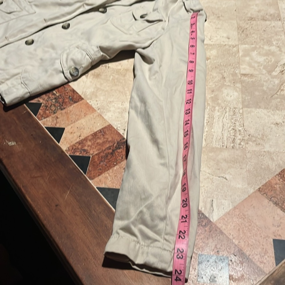 Khaki Jean Jacket - Picture 6 of 8
